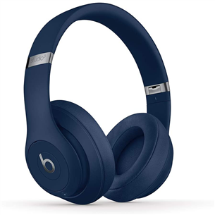 Ausinės Beats Studio 3, mėlynos, belaidės MX402ZM/A