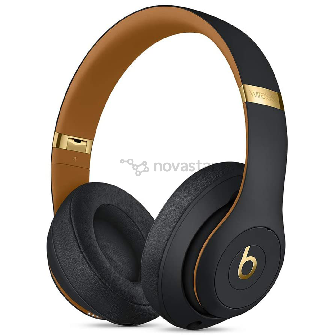 Ausinės Beats Studio 3, Midnight black, belaidės