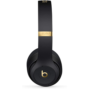 Ausinės Beats Studio 3, Midnight black, belaidės
