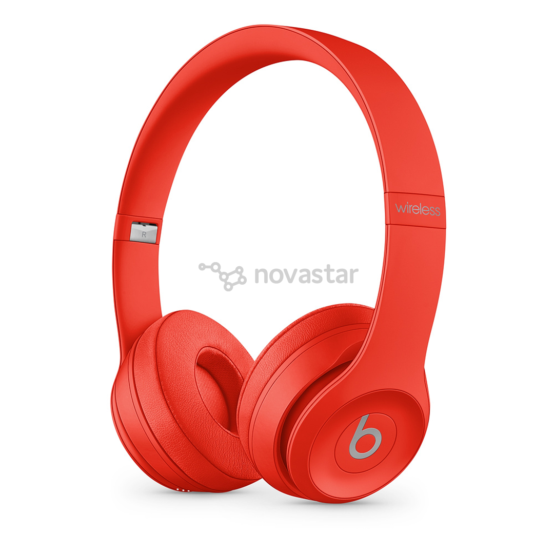 Ausinės Beats Solo 3, Citrus red, belaidės