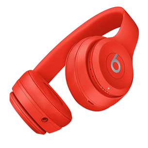 Ausinės Beats Solo 3, Citrus red, belaidės