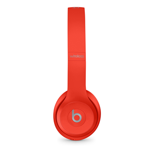 Ausinės Beats Solo 3, Citrus red, belaidės