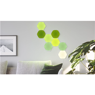 Nanoleaf Shapes Hexagon, 3 vnt., baltas - Išmaniųjų šviesų papildymo rinkinys