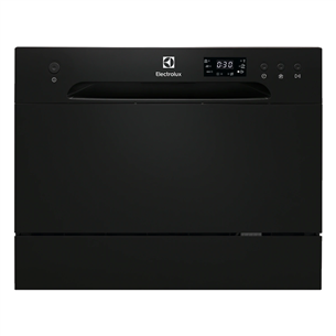 Electrolux, 6 place settings, black - Table Top Dishwasher ESF2400OK