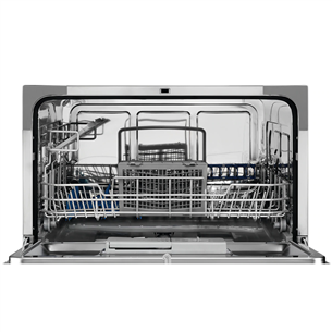 Electrolux, 6 place settings, black - Table Top Dishwasher