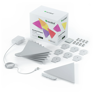 Nanoleaf Shapes Triangles, 9 panels, white - Smart Lights Starter Kit