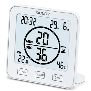 Beurer, white - Thermo hygrometer