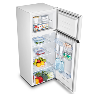 Hisense, 206 L, height 144 cm, white  - Refrigerator
