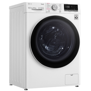 LG, SmartThinQ, 10.5 kg, depth 56.5 cm, 1400 rpm - Front Load Washing Machine