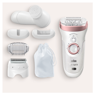 Braun Silk-épil 9 SensoSmart, baltas - Epiliatorius SES9880