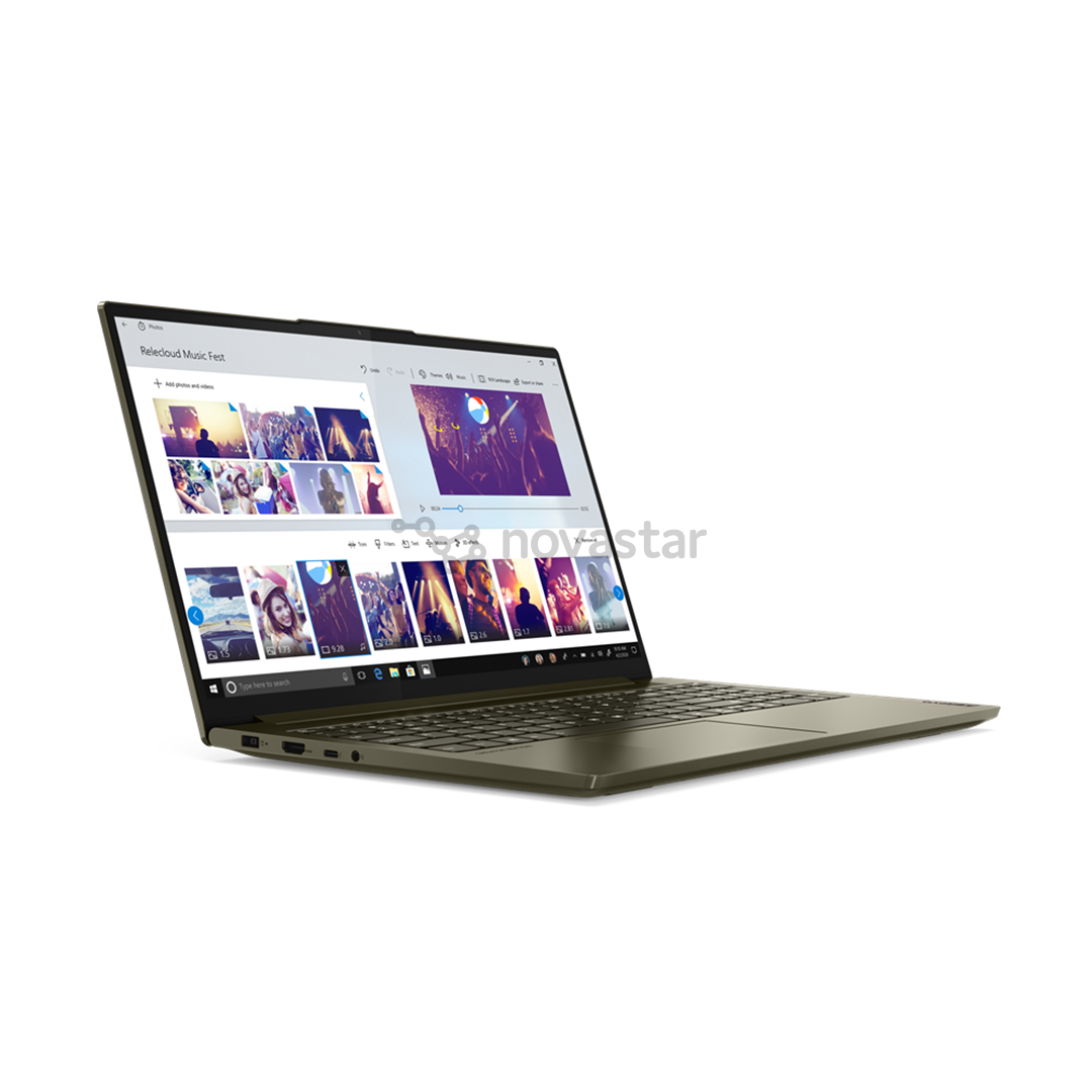 Nešiojamas kompiuteris Lenovo Yoga Creator 7/ Intel Core i7-10750H/NVIDIA GeForce GTX 1650/ 512 GB SSD; 16 GB RAM/W10H/BT/Nordic
