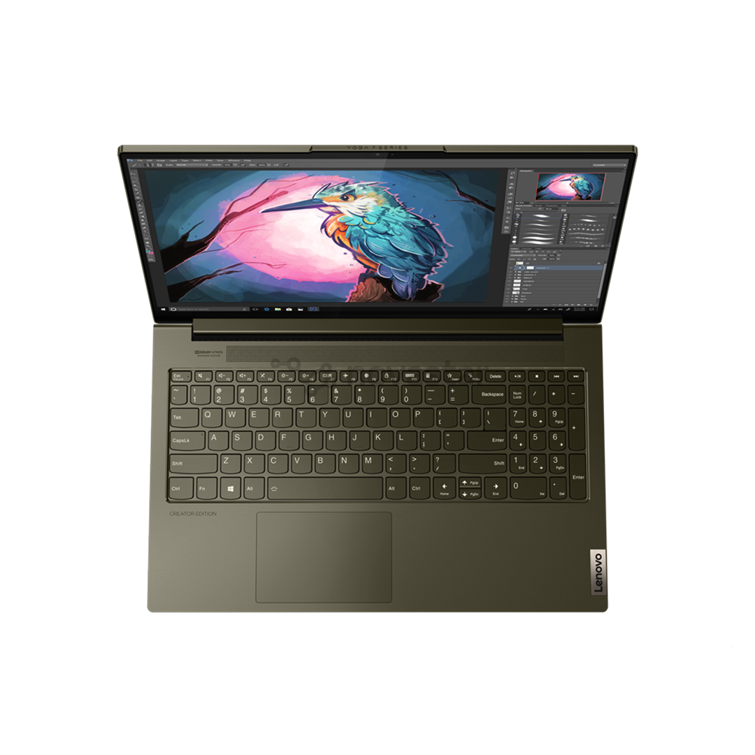 Nešiojamas kompiuteris Lenovo Yoga Creator 7/ Intel Core i7-10750H/NVIDIA GeForce GTX 1650/ 512 GB SSD; 16 GB RAM/W10H/BT/Nordic