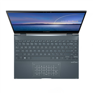 Nešiojamas kompiuteris ASUS ZenBook Flip 13 UX363EA/Intel i5 1135G7/Intel Iris Xe Graphics/SSD 512GB/RAM 8GB/ENG/W10H/ENG/Black