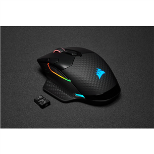 Pelė Corsair Dark Core PRO RGB, belaidė