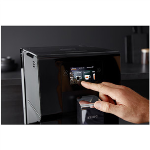 Krups Intuition Preference, juodas - Kavos aparatas