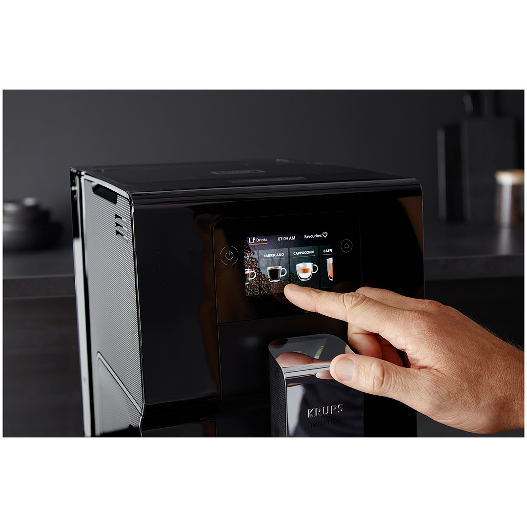 Krups Intuition Preference, juodas - Kavos aparatas