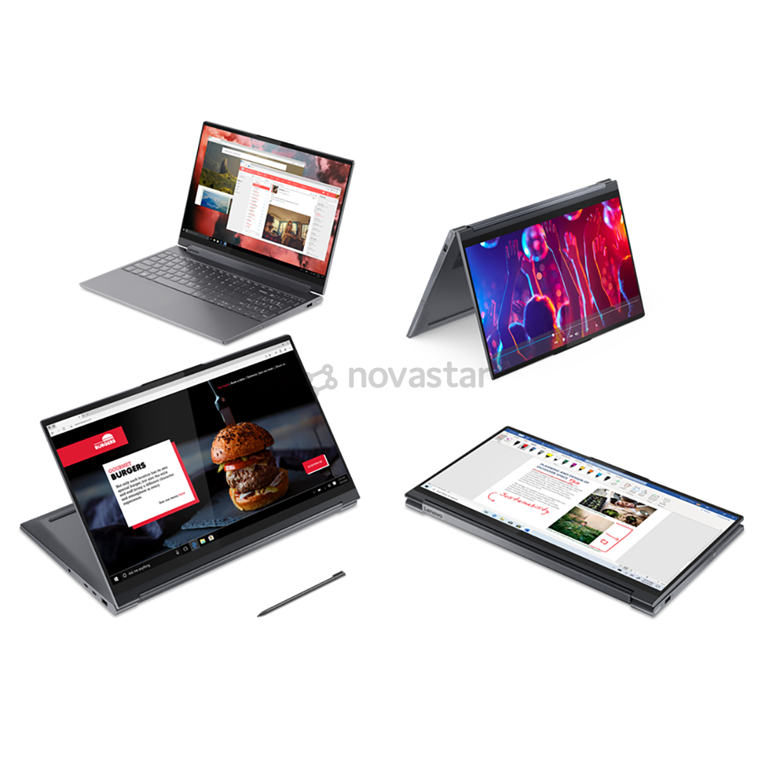 Nešiojamas kompiuteris Lenovo Yoga 9 15IMH5/Intel Core i7-10750H/NVIDIA GeForce GTX 1650 Ti 4GB/SSD 1TB/RAM 16GB/Nordic/WIN10P