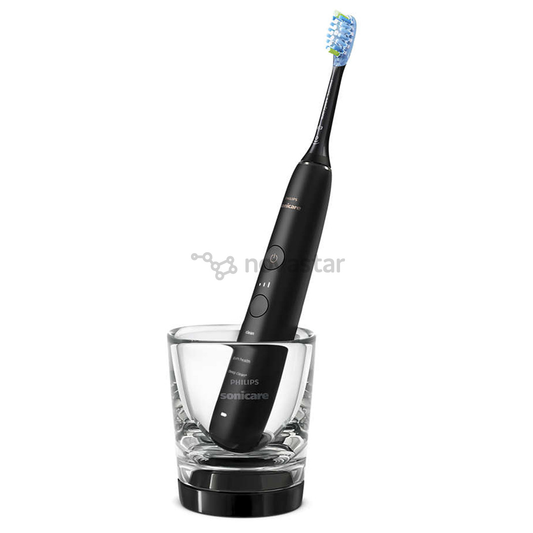 Philips Sonicare DiamondClean 9000, 2 pieces, black/white - Electric toothbrush set