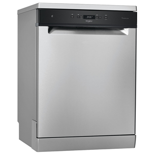 Whirlpool, 14 place settings, inox - Freestanding Dishwasher