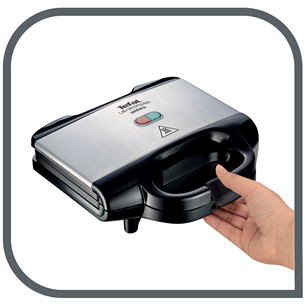 Tefal Ultracompact, 700 Вт, черный/нерж. сталь - Контактный тостер