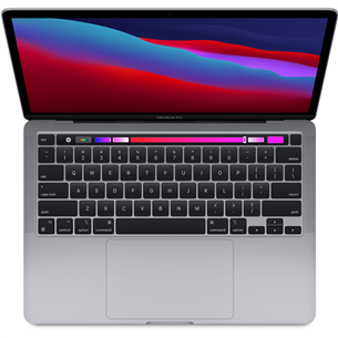 Nešiojamas kompiuteris Apple MacBook Pro 13.3'' Late 2020/M1 8-core CPU 8-core GPU/M1/SSD 256GB/RAM 16GB/SWE/Grey