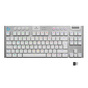 Logitech G915 TKL Tactile, SWE, белый - Механическая клавиатура 920-009663