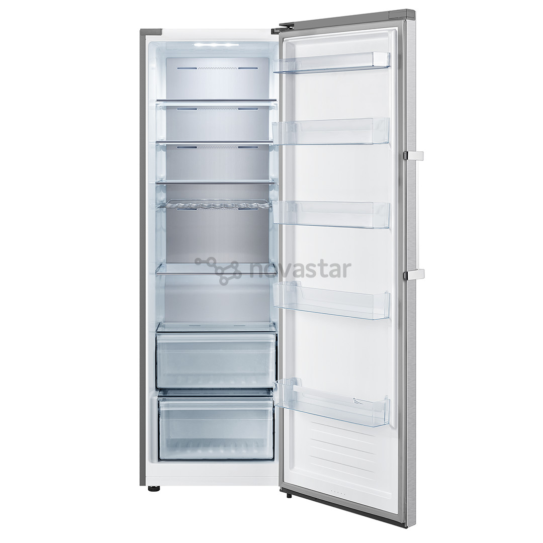 Hisense, SuperCool, 370 L, aukštis 186 cm, nerūdijančio plieno - Šaldytuvas