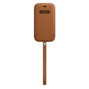 Dėklas MagSafe Apple iPhone 12 | 12 Pro, Rudas