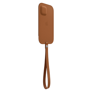 Dėklas MagSafe Apple iPhone 12 | 12 Pro, Rudas