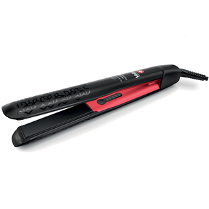 Valera Swiss'x PulseCare, 120-230 °C, red/black - Hair straightener