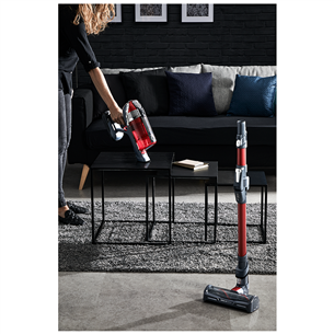 Tefal X-Force Flex 11.60 Animal Care, red/black - Cordless Stick Vacuum Cleaner