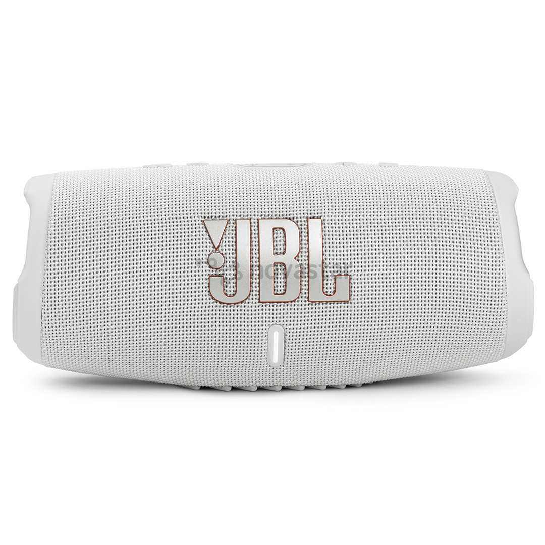 JBL Charge 5, balta - Belaidė kolonėlė