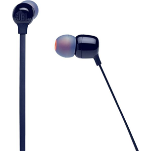 Ausinės JBL T125, Belaidės, Mėlynos
