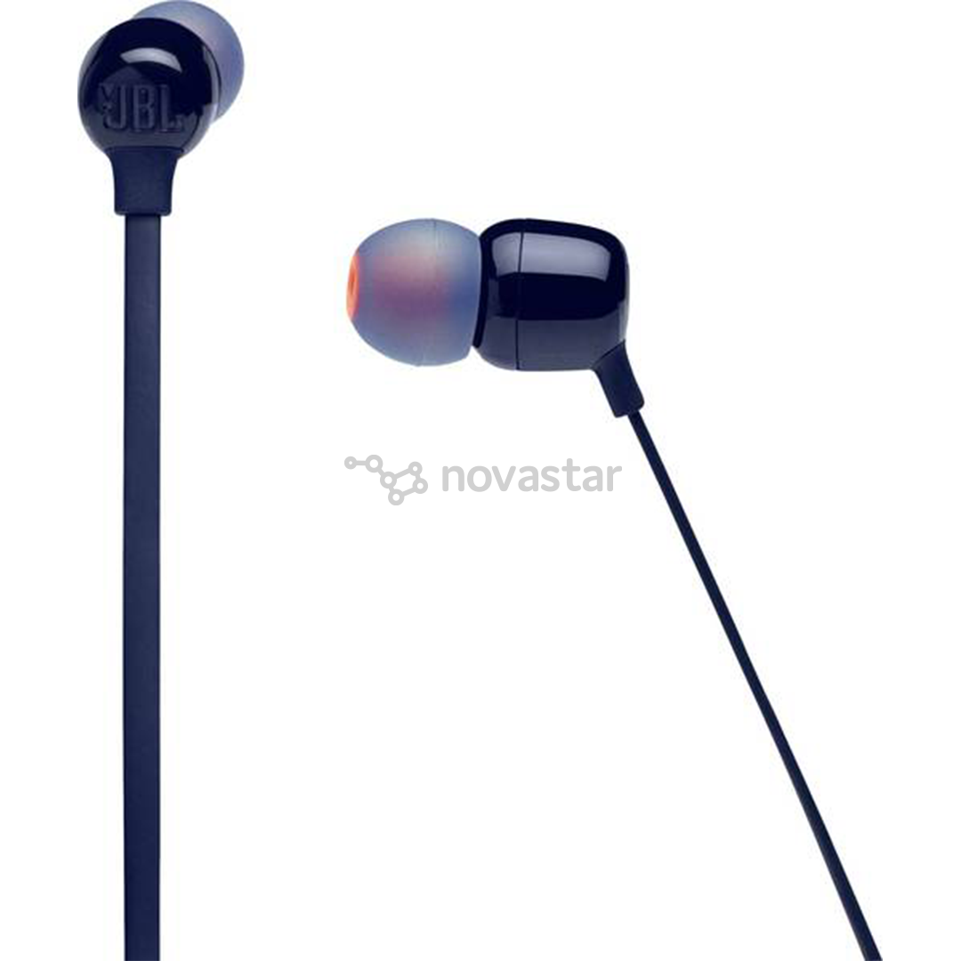 Ausinės JBL T125, Belaidės, Mėlynos
