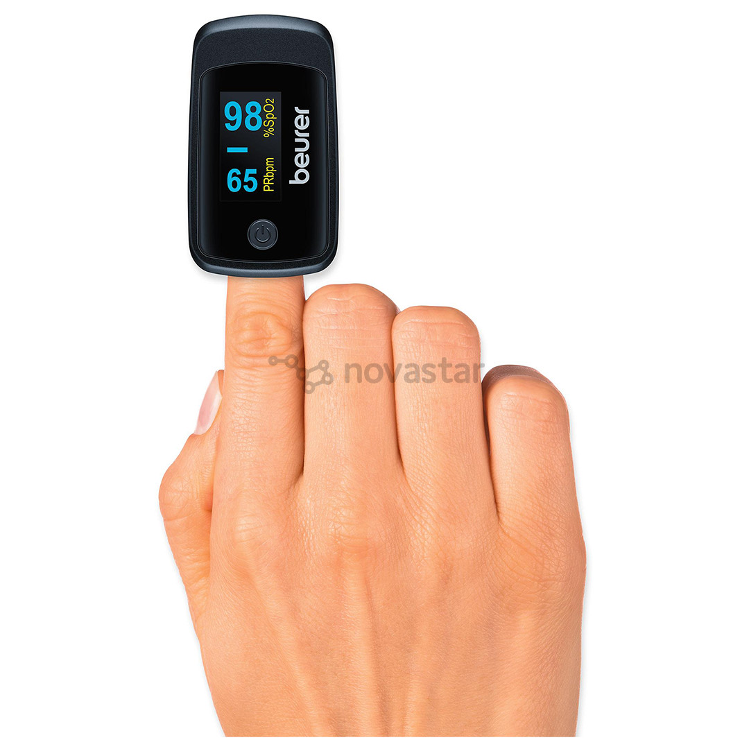 Beurer, black - Pulse oximeter