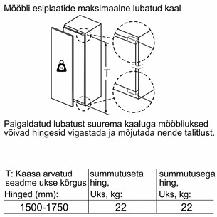 Šaldytuvas Bosch KIR81VFF0