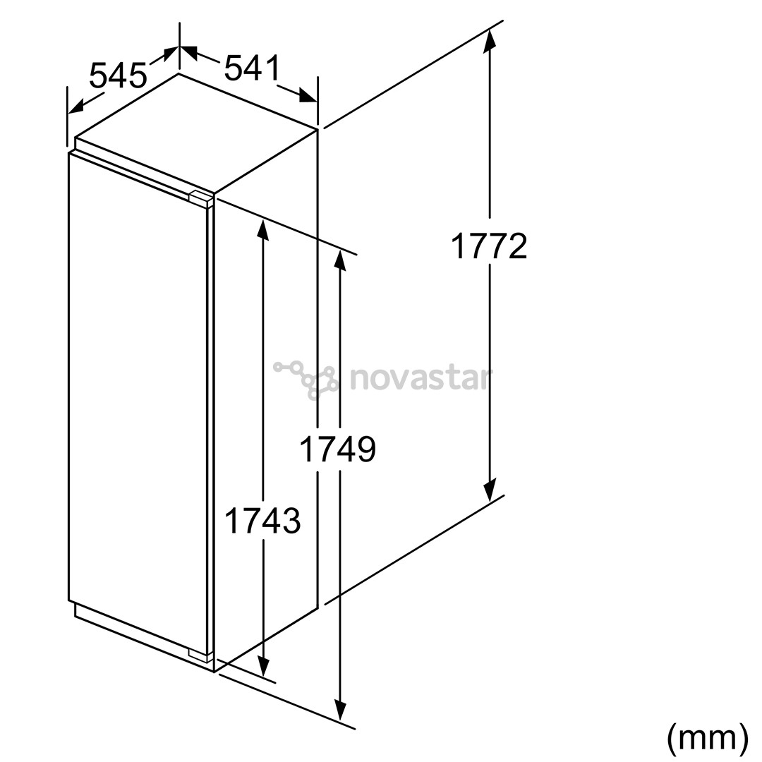 Šaldytuvas Bosch KIR81VFF0