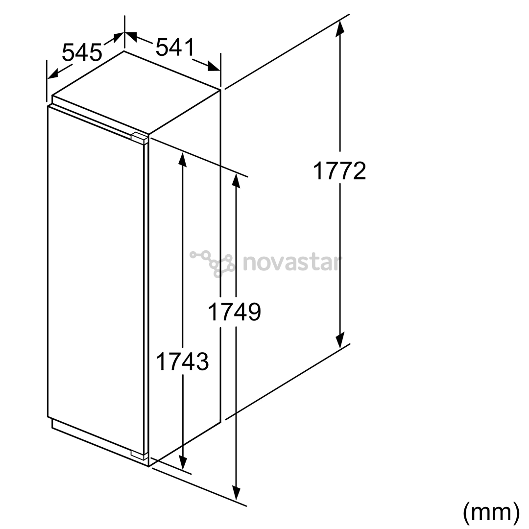 Šaldytuvas Bosch KIR81VFF0