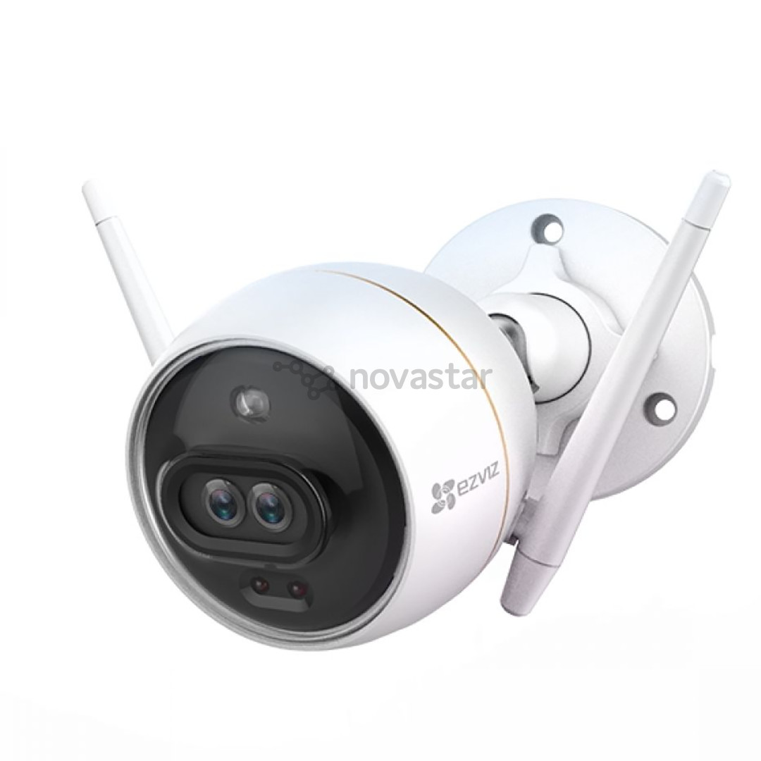 EZVIZ C3X, 2 MP, WiFi, LAN, human detection, night vision, white - Dual-lens WiFi Camera