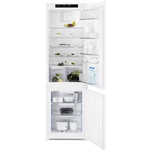 Electrolux, 254 L, height 178 cm - Built-in Refrigerator