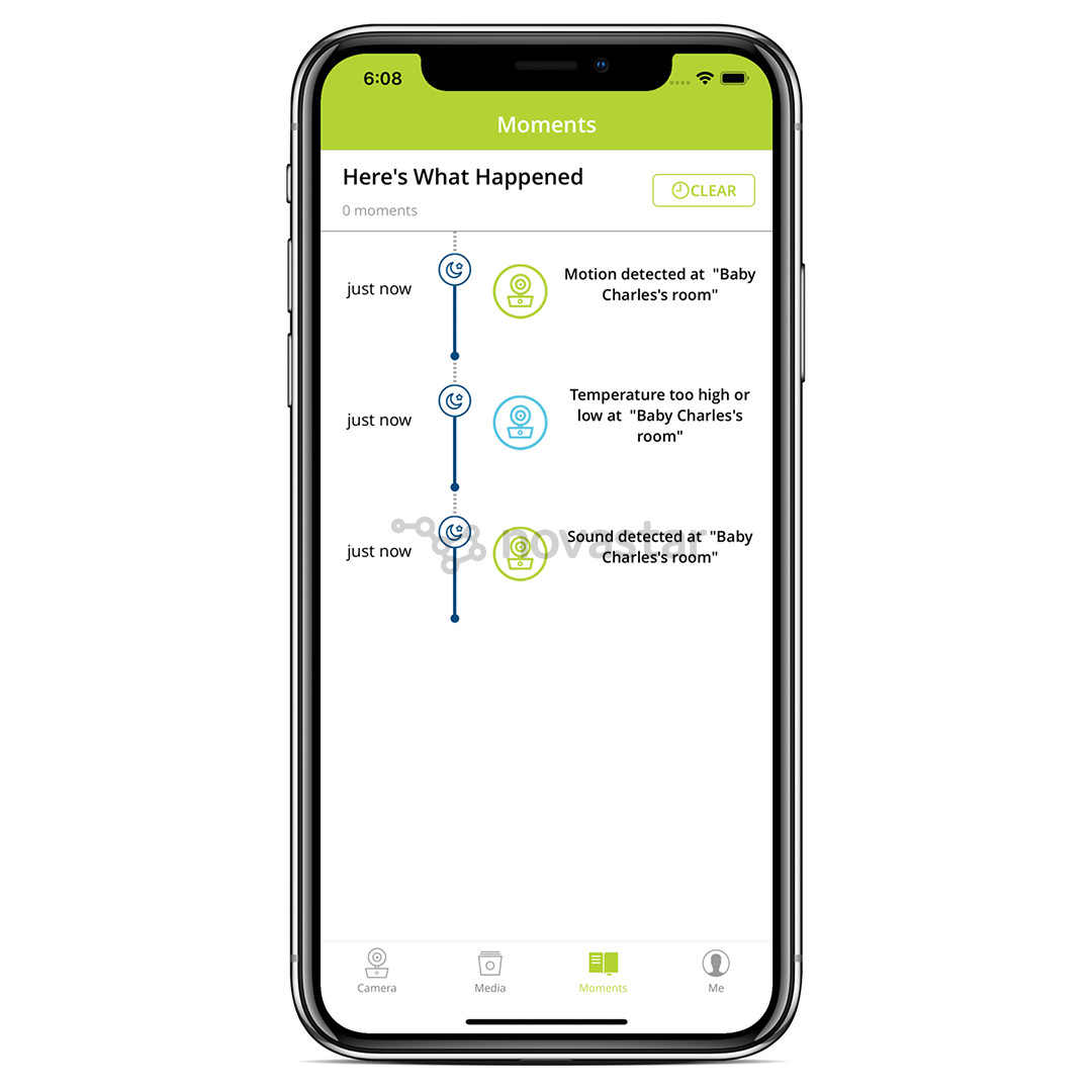 Bebcare iQ Hybrid Wifi, белый - Видеоняня