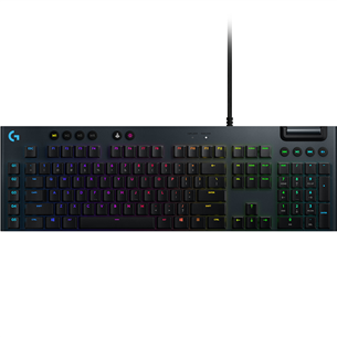 Logitech G815 Clicky, SWE, черный - Механическая клавиатура 920-009092