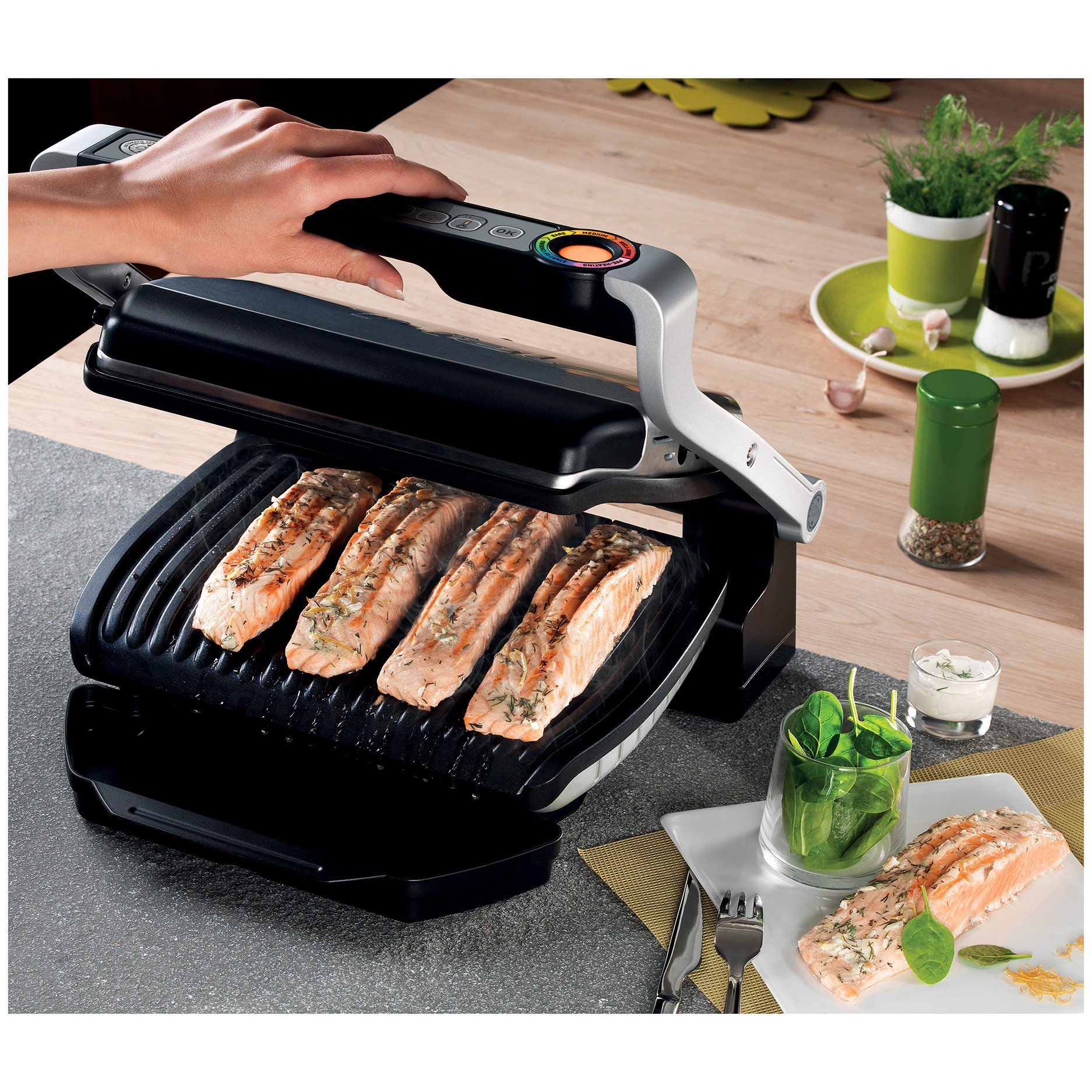 Elektrinis grilis Tefal Optigrill+ GC712D