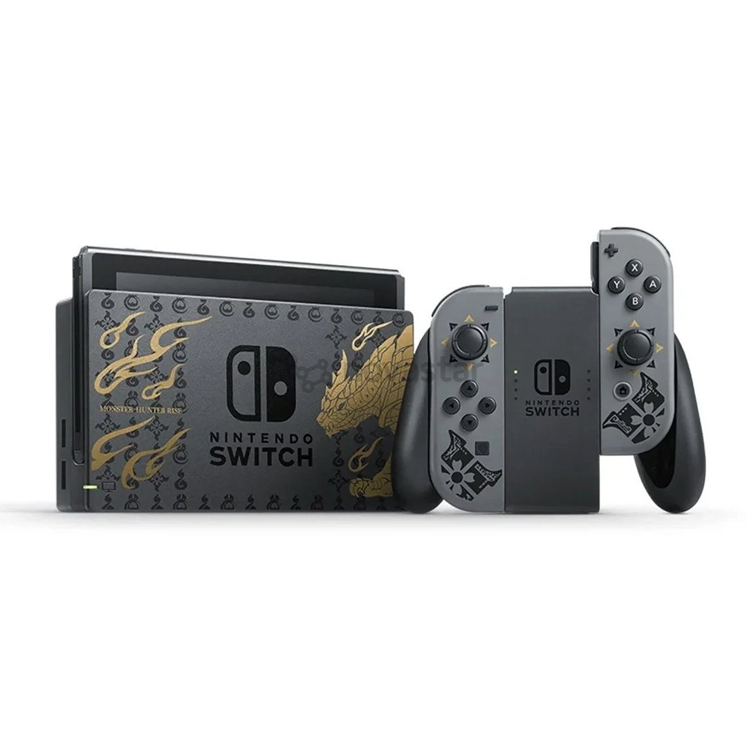 Žaidimų konsolė Nintendo Switch + Monster Hunter Rise Edition