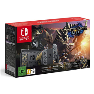 Žaidimų konsolė Nintendo Switch + Monster Hunter Rise Edition