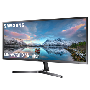 Samsung S34J550W, 34", UltraWide WQHD, LED VA, black - Monitor