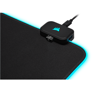 Corsair MM700 RGB Extended, black - Mouse Pad