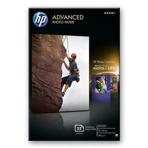 Foto popierius HP Advanced Glossy 10 x 15, 25 vnt.
