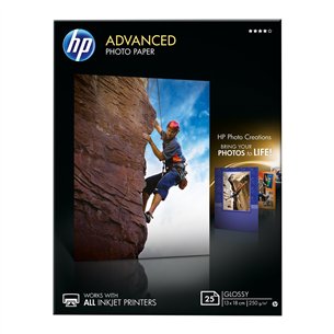 Foto popierius HP Advanced Glossy 10 x 15, 25 vnt.