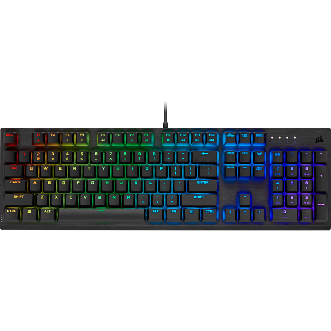 Klaviatūra Corsair K60 RGB PRO Cherry Viola, Nordic